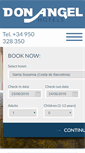 Mobile Screenshot of hoteldonangel.com